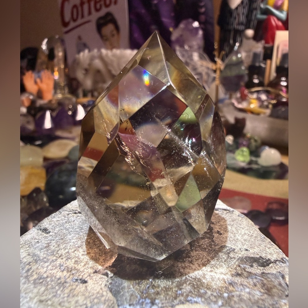 Faceted Smokey Citrine # 1 - Picture 5 of 6